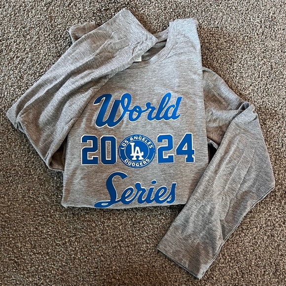 Tops - 2025 LA Dodgers WS long sleeve, Los Angeles Dodgers, 2024 World Series